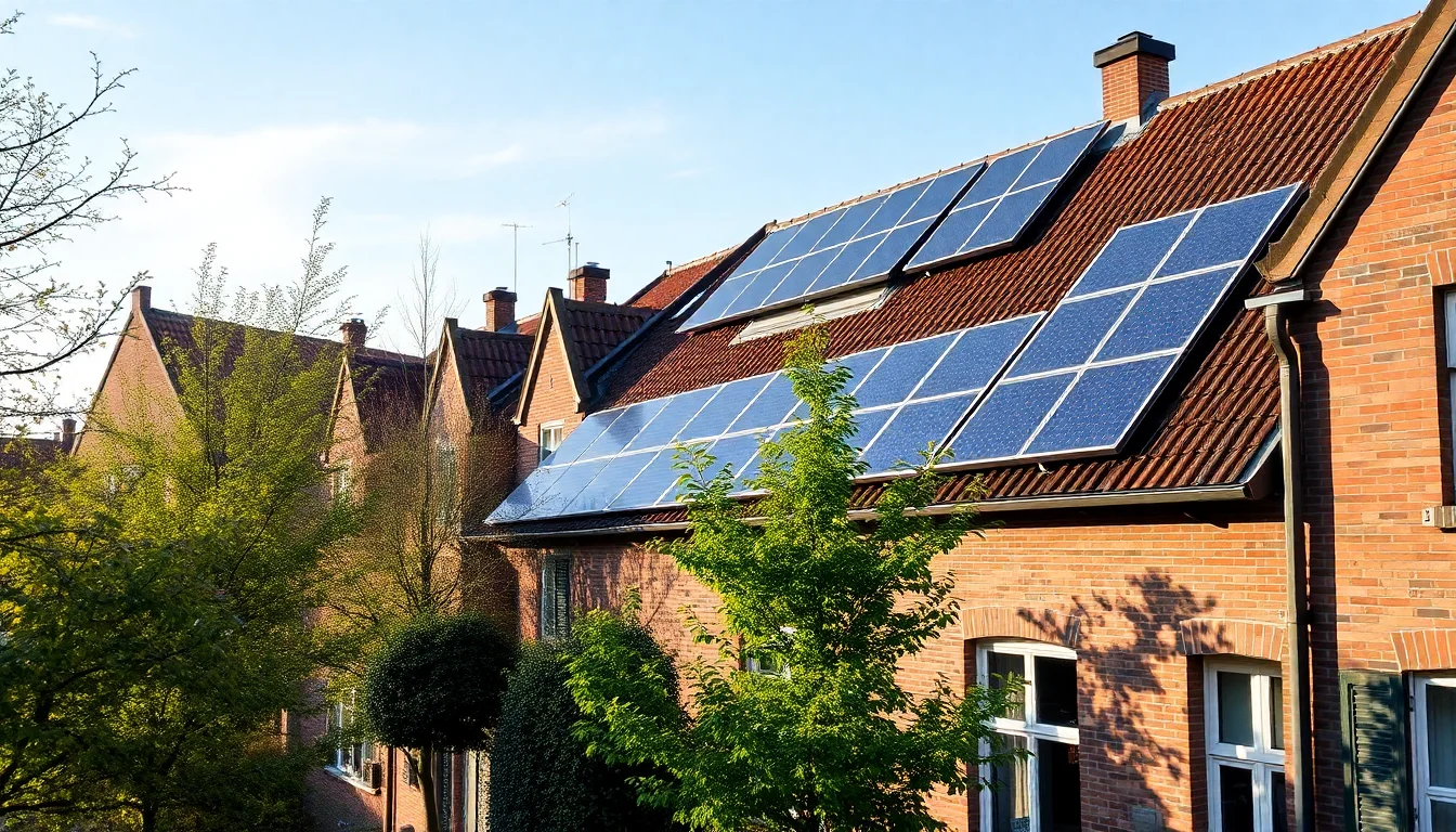 Dutch coastal solar panels